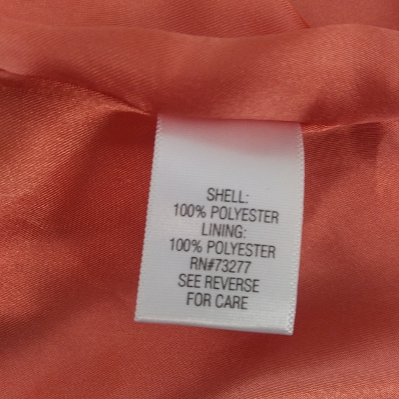 Candie's Pink Peach Floral Dress - Picture 6 of 7